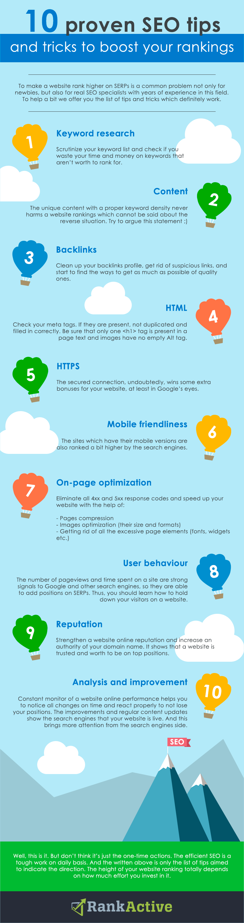 10 proven SEO tips and tricks to boost your rankings