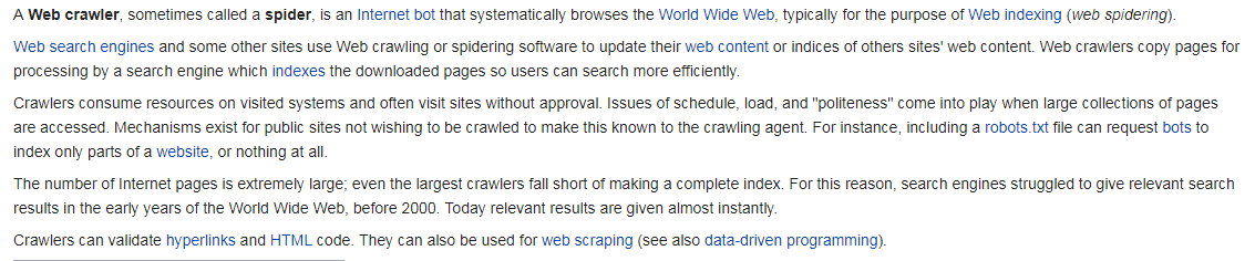 Contextual Linking Wikipedia