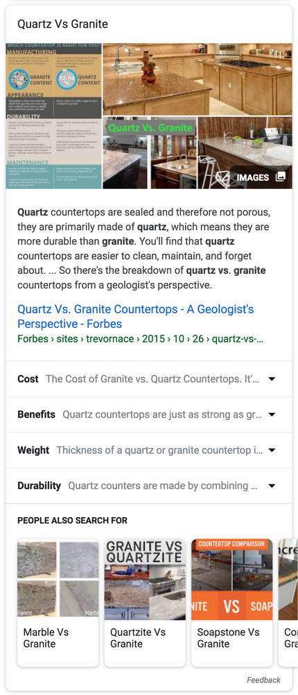 google-featured-snippets-granite