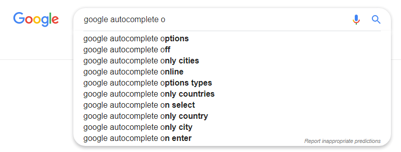 google autocomplete example 3
