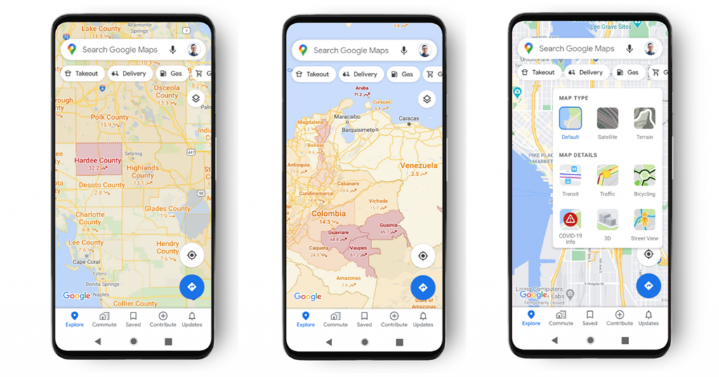 Google Maps Updates